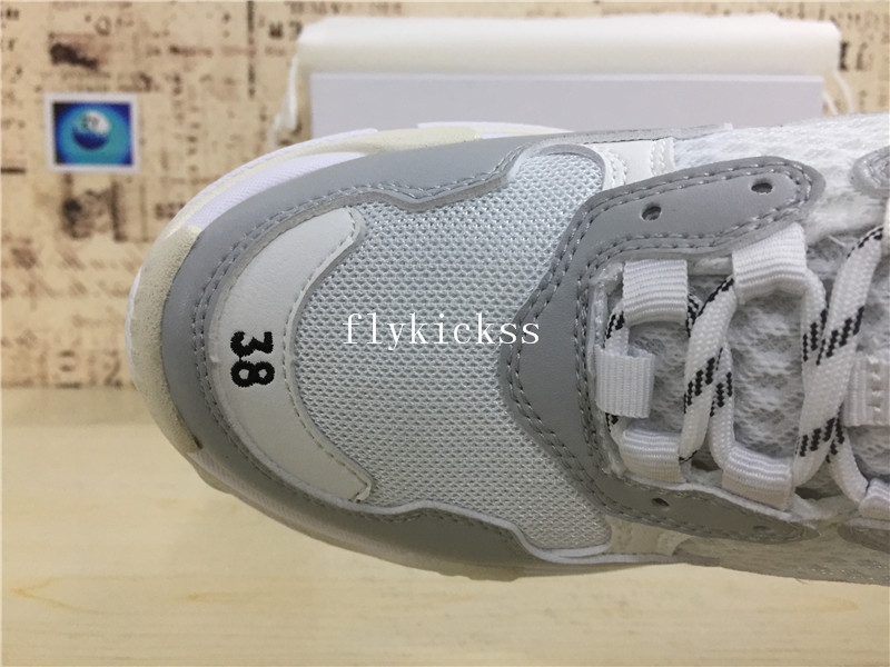 Balenciaga 2017 Fall Winter Triple-S Grey White